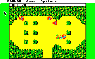 Fanwor - The Legend of Gemda atari screenshot